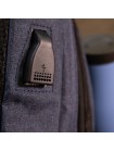 Сумка унісекс через плече смарт текстильна Vintage 20551 Синя