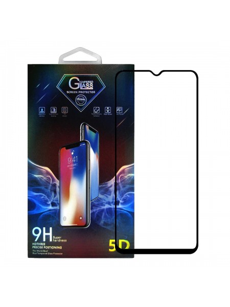 Захисне скло Premium Glass 5D Full Glue для Samsung Galaxy A20s A207 Black