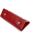 Яскрава шкіряна ключниця GRANDE PELLE 11353 Червоний
