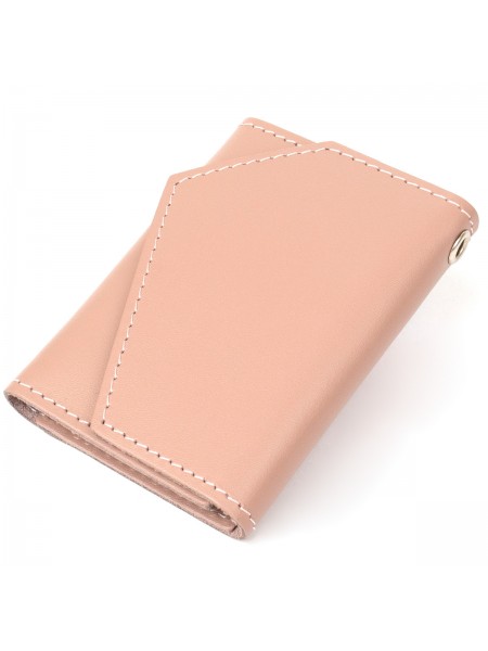 Ключниця з натуральної шкіри GRANDE PELLE 11393 Рожевий