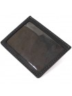 Шкіряна обкладинка для пенсійного посвідчення GRANDE PELLE 11506 Чорний