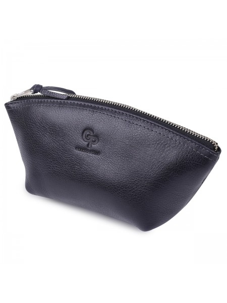 Шкіряна жіноча косметичка GRANDE PELLE 11570 Чорний