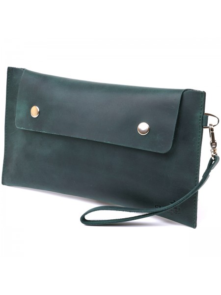 Вінтажна матова жіноча тревел-косметичка Shvigel 16430 Зелений