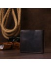 Матове вінтажне портмоне для чоловіків Shvigel 16454 Коричневе