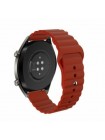 Ремішок силіконового BeWatch 22м для Xiaomi Amazfit Pace use Stratos use GTR 47m LineS Темно-Красний