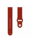 Ремішок силіконового BeWatch 22м для Xiaomi Amazfit Pace use Stratos use GTR 47m LineS Темно-Красний
