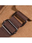 Практична чоловіча сумка через плече текстильна 21230 Vintage Коричнева