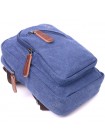 Компактна сумка через плече зі щільного текстилю 21232 Vintage Синя