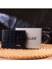 Стильний чоловічий гаманець із натуральної фактурної шкіри CANPELLINI 21514 Синій