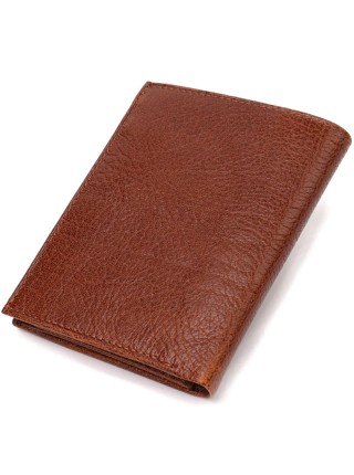 Цікавий компактний гаманець для чоловіків із натуральної шкіри флотар CANPELLINI 21874 Коричневий
