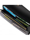 Класичний жіночий гаманець із монетницею на блискавці з натуральної шкіри Tony Bellucci 21966 Чорний