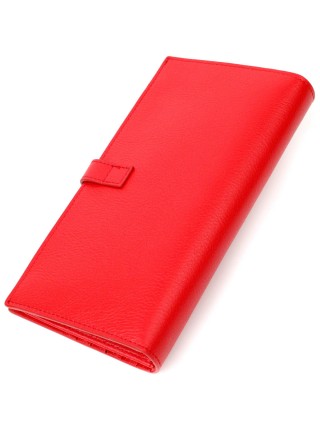 Вертикальне тонке портмоне для жінок із натуральної шкіри Tony Bellucci 22035 Червоний