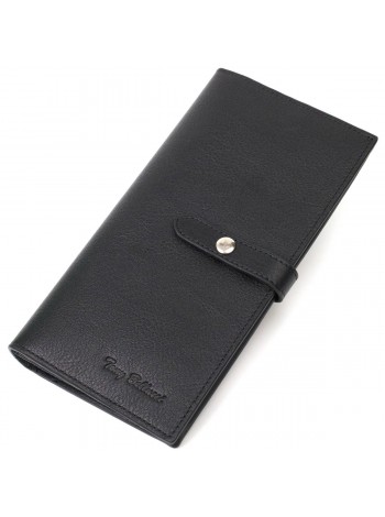 Жіночий тонкий гаманець із натуральної шкіри Tony Bellucci 22036 Чорний