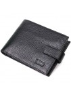 Чоловічий горизонтальний гаманець із натуральної шкіри Tony Bellucci 22042 Чорний