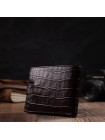 Чоловічий фактурний горизонтальний гаманець із натуральної шкіри з тисненням під крокодила Tony Bellucci 22043