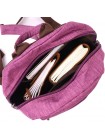 Барвистий жіночий рюкзак із текстилю Vintage 22243 Фіолетовий