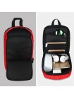 Спортивна сумка через плече Ozuko 9068 (Чорно-червоний)