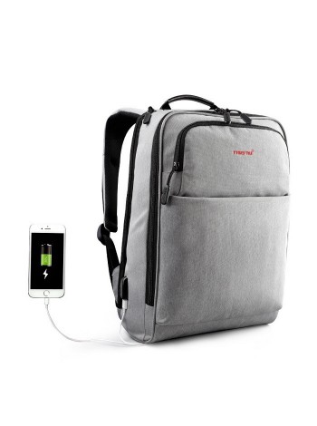 Міський рюкзак TIGERNU T-B3305A з відділом для ноутбуку (Сірий)