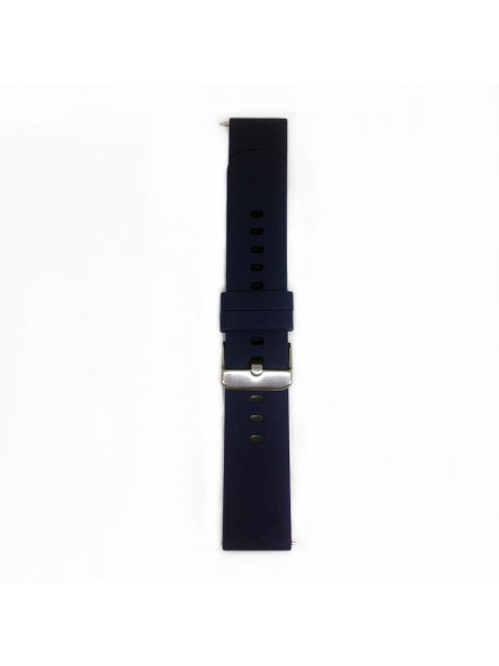 Силіконовий ремінець для смарт-годинника, 20 мм (Синій)