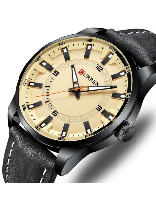 Чоловічий годинник Curren 8390 (Чорний)