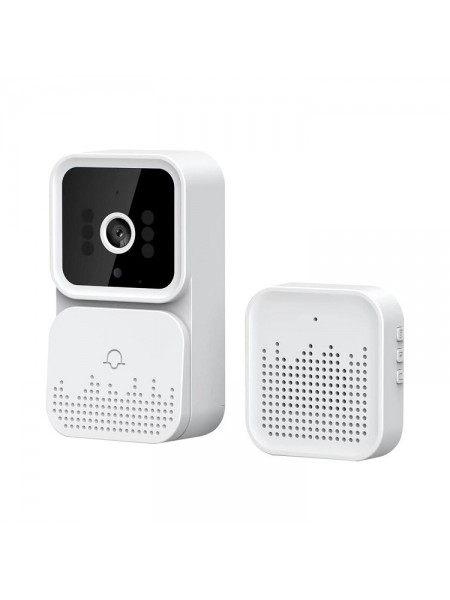 Бездротовий дверний відеодзвінок WiFi Smart Doorbell M6 (Білий)