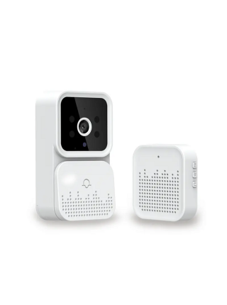 Бездротовий дверний відеодзвінок WiFi Smart Doorbell M6 (Білий)