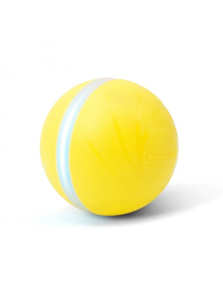 М'ячик для собак та котів Wickedball C1801 (Жовтий)