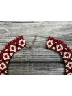 Кольє-силянка із бісеру HatynkaUA Necklace намисто ручної роботи в етнічному стилі до вишиванки (SUN999_50)
