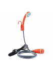 Акумуляторний переносний душ SUNROZ Portable Shower Upgrade для дачі та кемпінгу 2200mAh Помаранчевий (SUN4017_2)