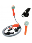 Акумуляторний переносний душ SUNROZ Portable Shower Upgrade для дачі та кемпінгу 2200mAh Помаранчевий (SUN4017_2)