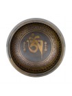 Співуча чаша Тибетська Singing bronze 12,2/12,2/6,2 см Темний Бронзовий (26603)