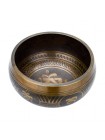 Співуча чаша Тибетська Singing bronze 12,2/12,2/6,2 см Темний Бронзовий (26603)