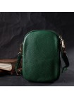 Цікава сумка для жінок із м'якої натуральної шкіри Vintage 22341 Зелена