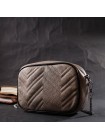 Жіноча вечірня сумка на ланцюжку з натуральної шкіри Vintage 22381 Бежева