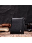 Універсальна модель гаманця з натуральної шкіри ST Leather 19474 Чорний