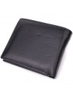 Стильний чоловічий гаманець із натуральної шкіри ST Leather 22457 Чорний