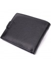 Горизонтальне портмоне для чоловіків із натуральної шкіри ST Leather 22459 Чорний