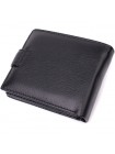 Гаманець для чоловіків зручного розміру з натуральної шкіри ST Leather 22461 Чорний