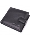 Гаманець для чоловіків зручного розміру з натуральної шкіри ST Leather 22463 Чорний