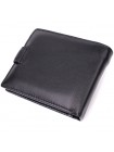 Гаманець для чоловіків зручного розміру з натуральної шкіри ST Leather 22463 Чорний