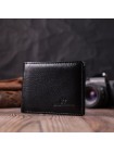 Зручне чоловіче портмоне з натуральної шкіри ST Leather 22482 Чорний