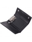 Практична ключниця з натуральної шкіри ST Leather 22483 Чорний