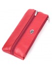 Оригінальна ключниця з натуральної шкіри ST Leather 22509 Червоний