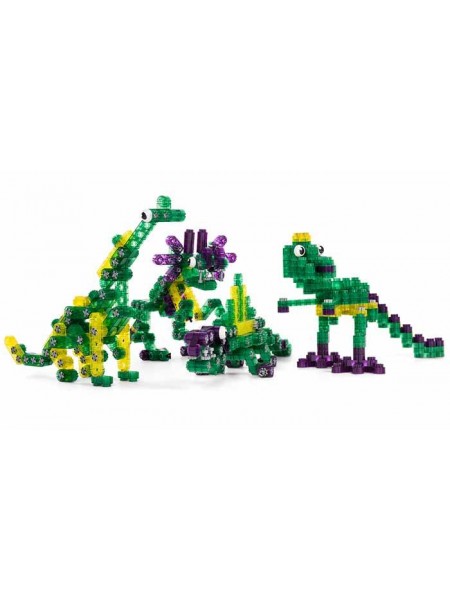 Дитячий конструктор 1408 Kiditec Jurassic life 377 деталей (3718)