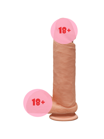 Фалоімітатор Doc Johnson The D - Perfect D - 8 Inch With Balls (SO1577)