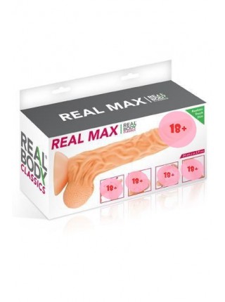 Фалоімітатор з рухомою крайньою плоттю Real Body (SO1890)