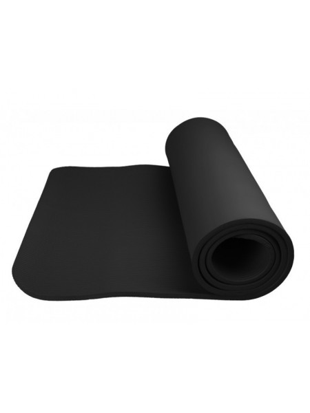 Килимок для йоги та фітнесу Power System PS-4017 FITNESS-YOGA MAT Black (PS-4017_Black)