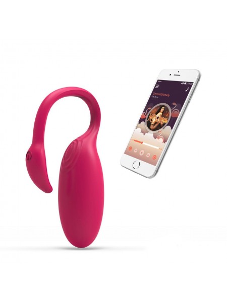 Смарт-віброяйце Magic Motion Flamingo працює зі смартфоном (SO2686)