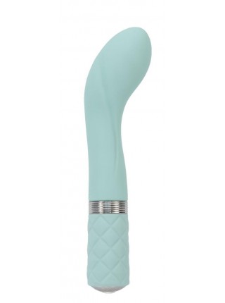 Розкішний вібратор PILLOW TALK Sassy Teal із кристалом Swarovski (SO2724)