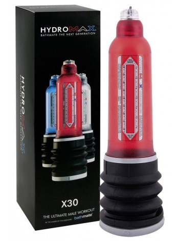 Гідромпом Bathmate Hydromax X30 Brilliant Red (HM-30-BR)